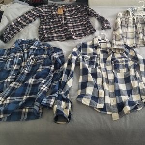 Button down flannels
